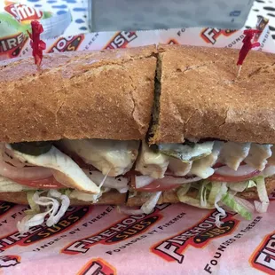 Grilled chicken with bacon and Monterey Jack-YUM!