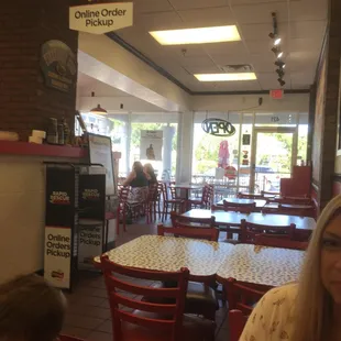 Cute Dalmatian tables!