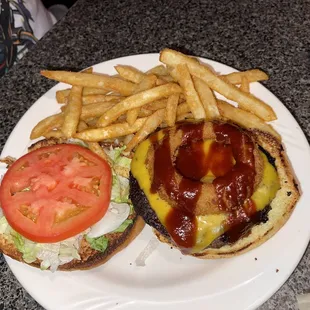 Smokey burger!
