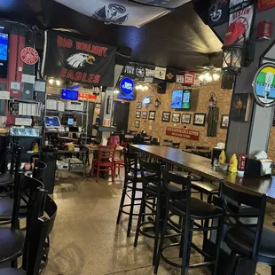 Inside dining room