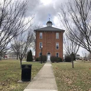 My friend grew up in Sunbury and she said this was the original firehouse.  It sits in the center of the town.
