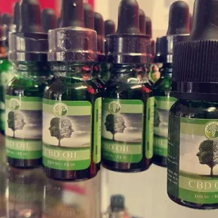 Cbd oils.
Put a few drops in your tank or on your cotton with or without other juice.