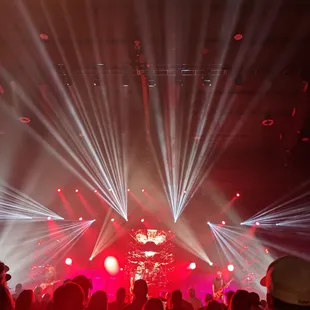 a crowd of people at a concert