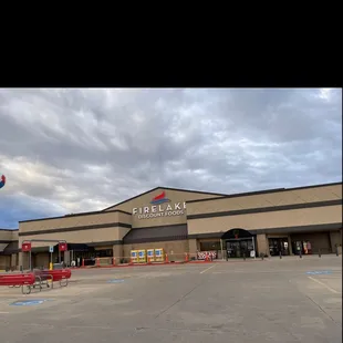 the front of the store