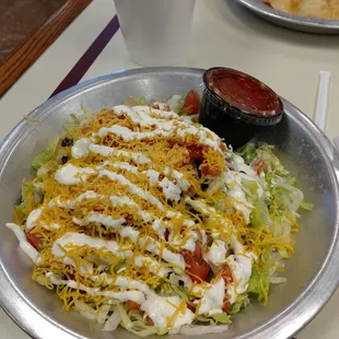 The taco with chicken