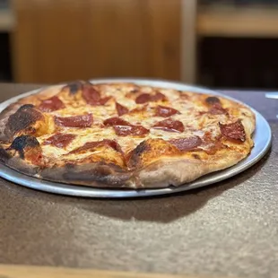 Pepperoni pizza