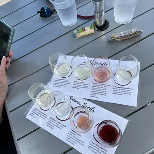 Great selection of wine.