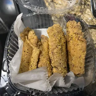 6 Chicken Wingettes - lemon pepper