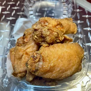 5 Fried Wingettes