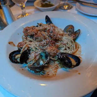 Seafood linguine from the 1/13/23 daily specials