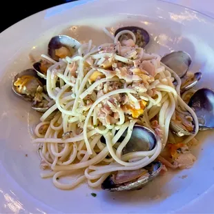 Linguini con vongole