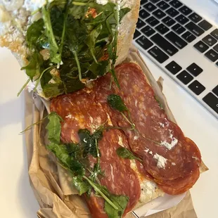 5. Spicy Soppressata Sandwich