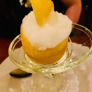 Lemon Sorbet