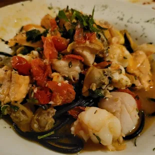 Seafood pasta