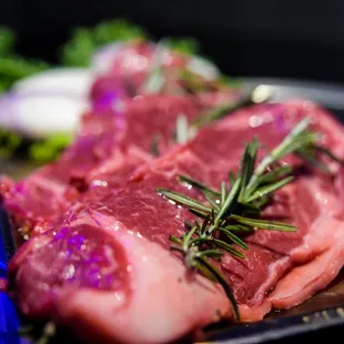 a steak on a plate