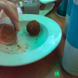 Mashed potatoes bite