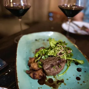 Fillet Medallions paired with Cabarnet