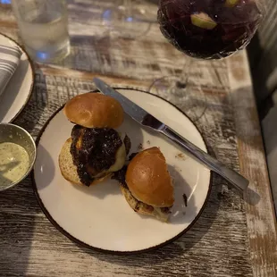 Wagyu Burger Sliders