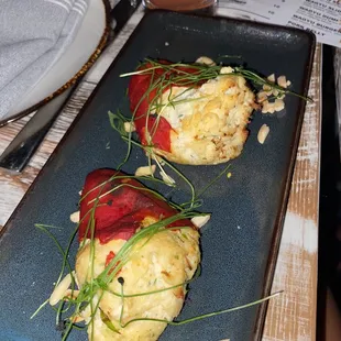 Crab Stuffed Pepper Sliders