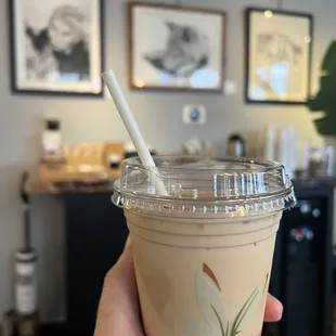 Iced Carmel Latte