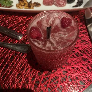 Lavender Love Bomb cocktail