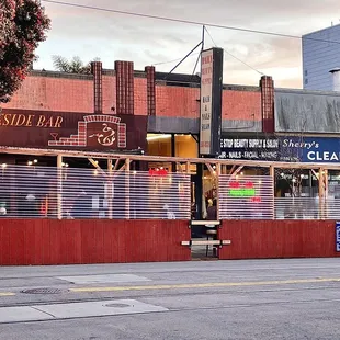 Outdoor seating area