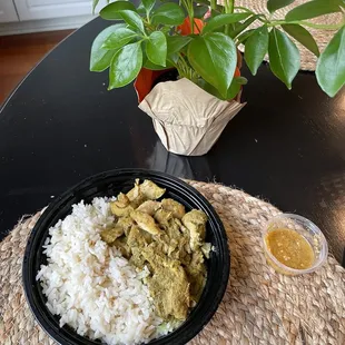 Chicken and Rice Bowl ($10 rainy day special)
