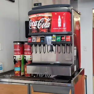 Soda fountain &amp; tea