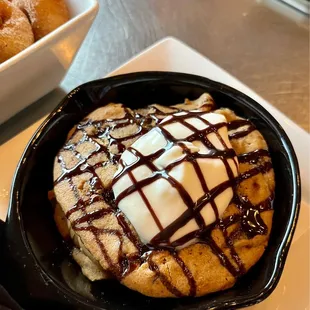 Warm Foundry Cookie and ice cream