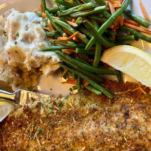 Parmesan Walleye was my favorite