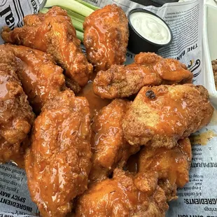 Buffalo chicken wings