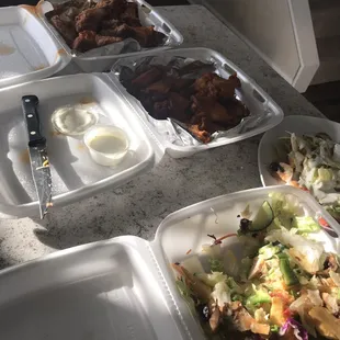 Packed very well for take out.