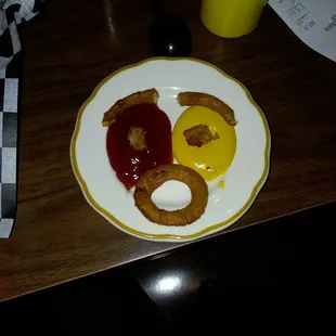 These onion rings are delightful!