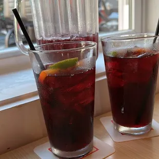 Friday night sangria that is perfect