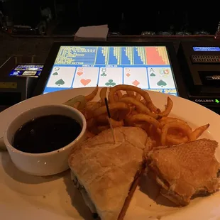 This place is amazing! Beautiful bartenders and awesome food. One of my go to's the French dip with curly fries.