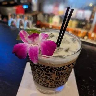 One beautiful and tasty Mai Tai