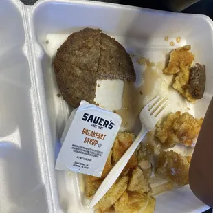 Kids breakfast plate