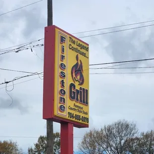 The sign, lol for it!