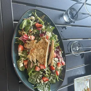 strawberry balsa line salad
