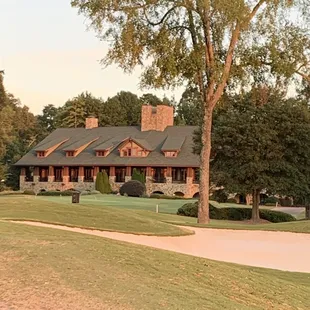 outside