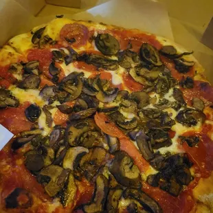 pizza, food