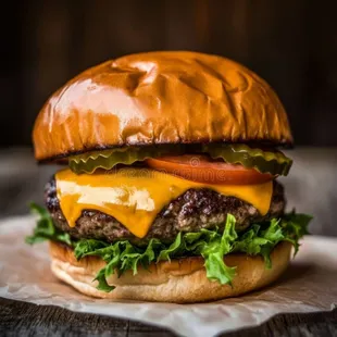 Firewater Classic Burger