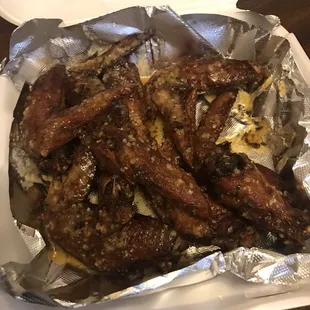 More burnt wings