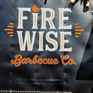 a firewise barbecue truck