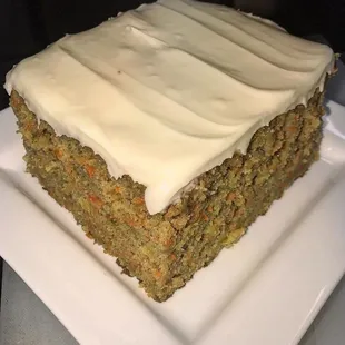 Homemade carrot cake!
