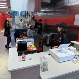 View from the entrance