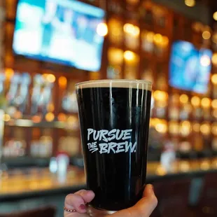 Serving up the freshest beer in Nebraska -- Empyrean Brewing Co. Including three rotating seasonal beers.