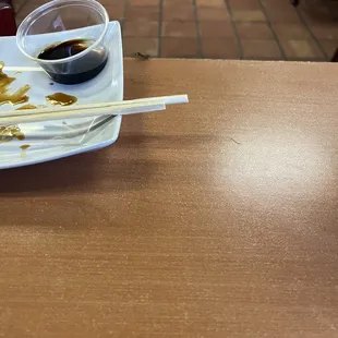 Miso Seafood Soup  Roaches everywhere