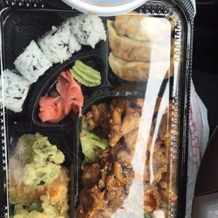 Chicken teriyaki bento box. Delicious.