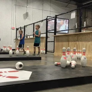 Family outing at 1st and Bowl!